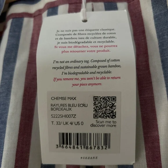 Sezane Max Shirt - Picture 4 of 4